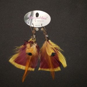 Gorgeous Handmade Feather Earrings